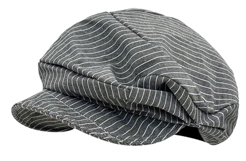 Pocadri Slouchy Pleated Newsboy Hats for Women Men Spring/Fall Retro Beret Hat Visor Lightweight Cabbie Cap - color: A-beige