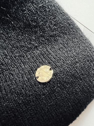 Oversized Slouchy Non-Itchy Knit Beanie Winter Hat for Men & Women - color: Jet Black