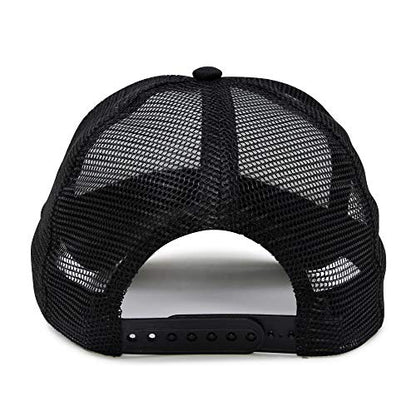 DALIX Youth Trucker Hat Mesh Cap 12 Pack Dozen Bulk - color: Black and White