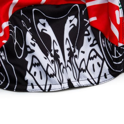 Cartoon Cycling Cap for Man and Woman Cycling Hat Under Helmet-Polyester Breathable Sweat Absorbent - color: Cart-30