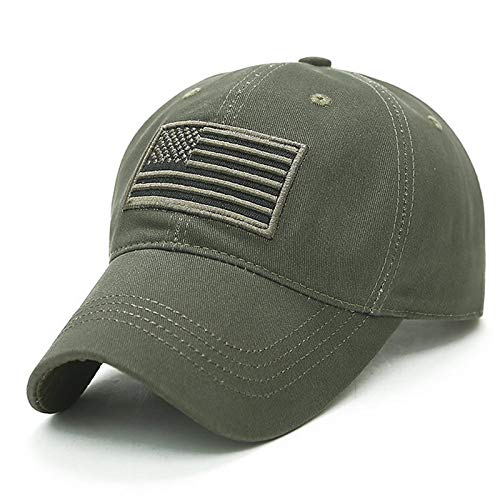 American Flag Hats - color: 3.3 Green