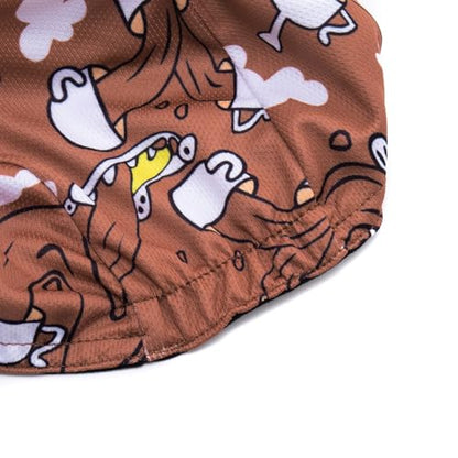 Cycling Cap for Man and Woman Cycling Hat Under Helmet-Polyester Breathable Sweat Absorbent - color: Go-11
