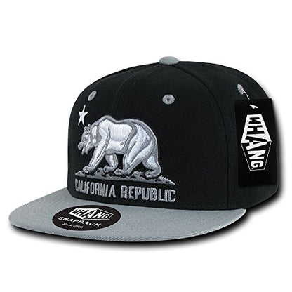 Whang Snapbacks - color: Black/Grey