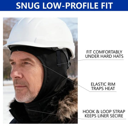1/2 Pcs Winter Hard Hat Liner, Hardhat Lining Cold Protection - color: 1 Pcs
