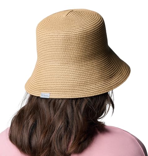 Columbia Women's Global Adventure Packable Bucket Hat - color: Straw, size: Small-Medium