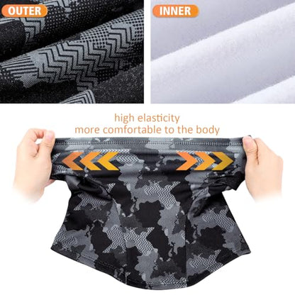 KGC Winter Balaclava for Men Women, Thermal Ski Mask Cold Weather Face Mask - color: Camo