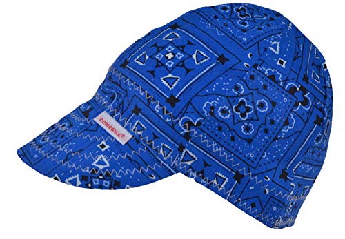 Comeaux Caps Reversible Welding Cap - color: Blue, size: 6 7/8