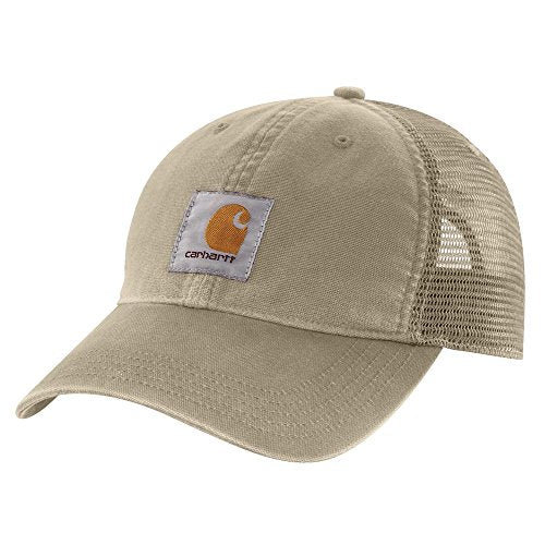 Carhartt Men's Buffalo Sandstone Meshback Cap - color: Tan