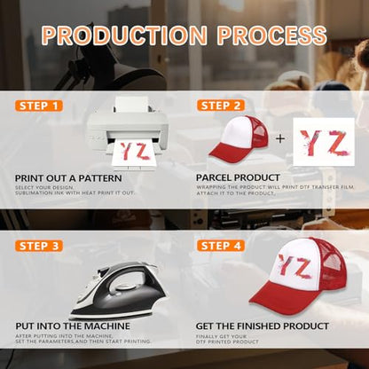 OKBA 5 Pack Sublimation Blank Baseball Cap Adjustable Hat Polyester Mesh Trucker Hats for Men and Women - color: 5pcs Red and White Hat