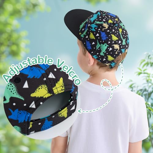 BAVST Kids Boy Girl Baseball Cap Baby Sun Hat Adjustable Toddler Trucker Hats with Flat Brim for Summer Outdoor - color: Pineapple, size: 1-2T