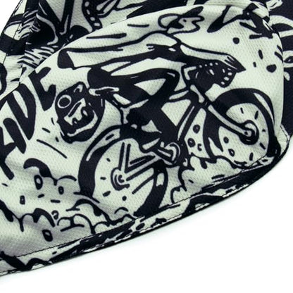 Cycling Cap for Man and Woman Cycling Hat Under Helmet-Polyester Breathable Sweat Absorbent - color: Go-12