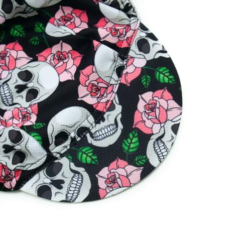 Cycling Cap for Man and Woman Cycling Hat Under Helmet-Polyester Breathable Sweat Absorbent - color: Flo-1