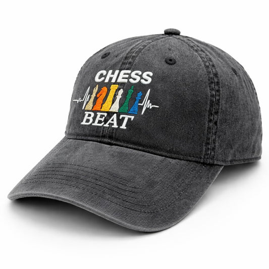 WOAIDY Embroidered Baseball Cap for Men & Women - color: Chess