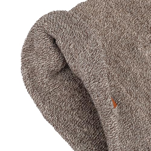 Levi's Mens All-Season Hero Beanie Soft Knit Cuffed Winter Hat, Warm & Comfortable Everyday Style - color: Marl Brown Patch