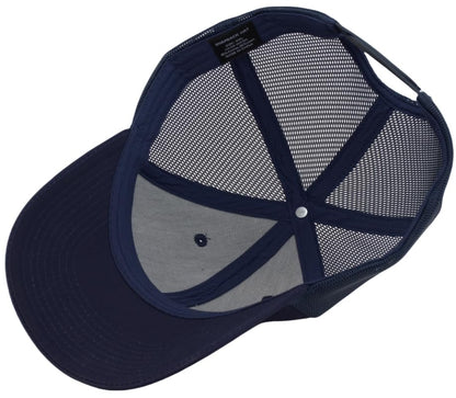 TSSGBL Snapback Trucker Hats Baseball Caps Adjustable Blank Mesh Back Ball Caps for Men Women - color: Navy2, size: X-Large-XX-Large