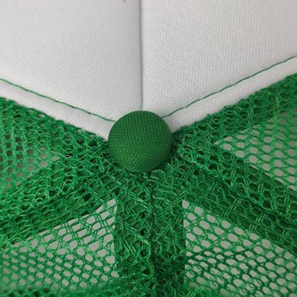 12 Pack Sublimation Hats for Men Blank Trucker Hats Bulk Snapback Mesh Women Baseball Caps DIY Custom 18 Colors - color: Green and White