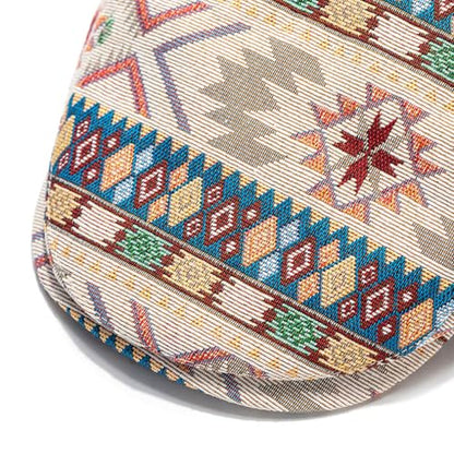 Cotton Newsboy Cap,Breathable Ivy Gatsby Cabbie Beret Hat for Men's Women Driving Hunting Golf - color: Ethnic Beige