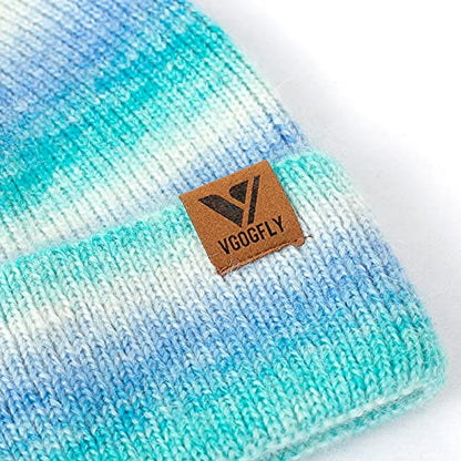 Vgogfly Beanie Men Slouchy Knit Skull Cap Warm Stocking Hats Guys Women Striped Winter Beanie Hat Cuffed Plain Hat - color: Z - Mix 4