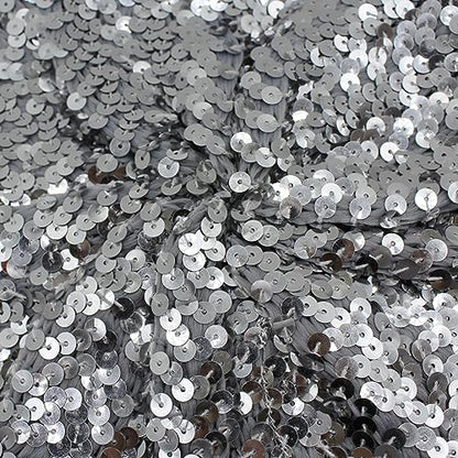 JUMISEE Sparkly Sequin Berets for Women Girls Fashion Beanie Hat Costume Accessories for Festival Party Dance - color: Silver