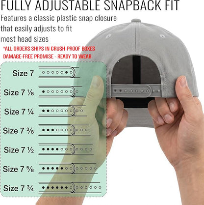 I&W Hatgear Mens 3D Silicone A-Z Patch Varsity Initial Letters Snapback Hat - color: Initial F