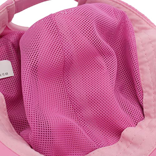Hat with Neck Protection Detachable Multi-Purpose Summer Sun Hat Sun Protection Breathable Quick Dry UV Protection - color: Pink, size: Large