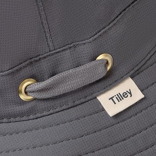 Tilley T5MO Adventure Airflo Hat, UPF 50+ Men's Sun Hat - color: Grey, size: 7 3/8