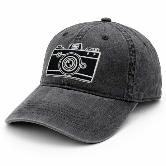 WOAIDY Embroidered Baseball Cap for Men & Women - color: Camera