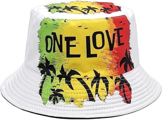 Jamaican Flag Bucket Hat Unisex Fashion Summer Sun Hat Jamaica Fisherman Hat Outdoor Travel Beach Hat - color: Color-13