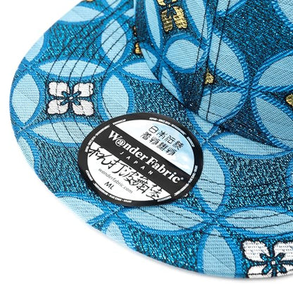 Japanese Kimono Baseball Cap for Men, Snapback Flat Brim Hat - color: 019, size: X-Large