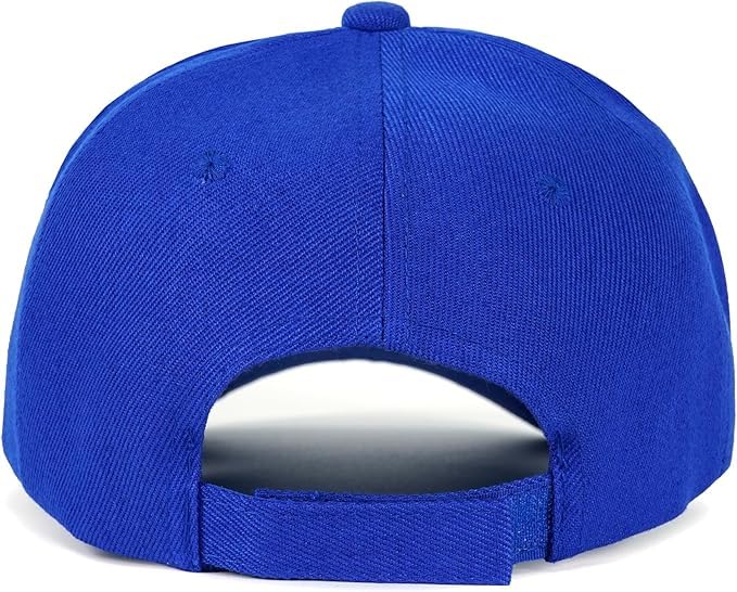 Edoneery Baseball Cap for Men and Women, Low Profile Washed Cotton Dad Hat - color: Dark Blue