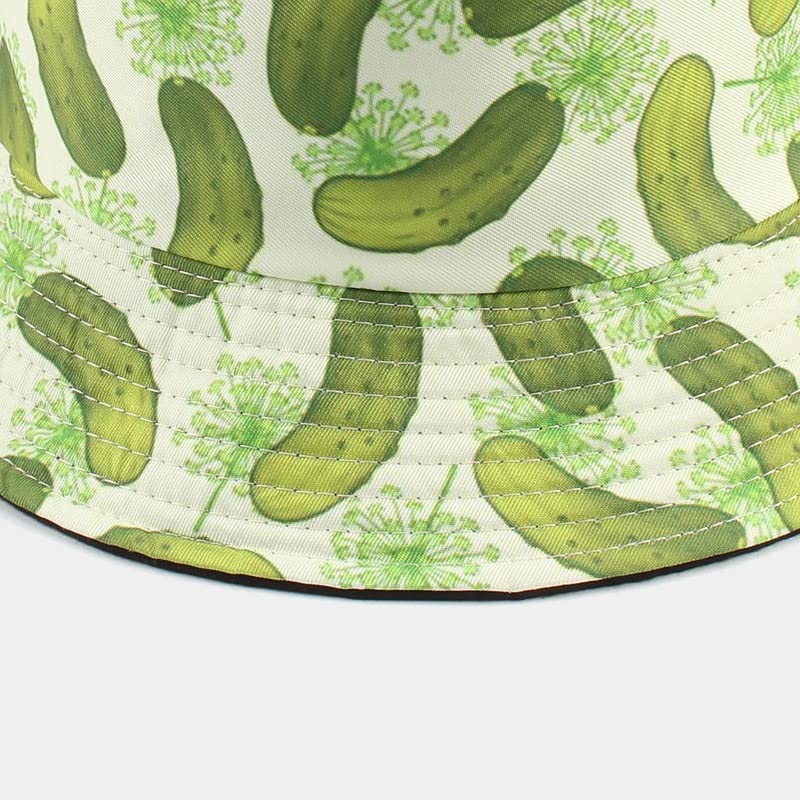 Quanhaigou Bucket Hats Unisex Summer Travel Beach Fisherman Cap for Men Women Teens - color: Green