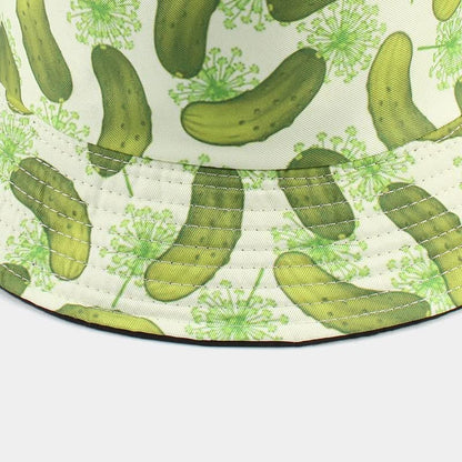Quanhaigou Bucket Hats Unisex Summer Travel Beach Fisherman Cap for Men Women Teens - color: Green
