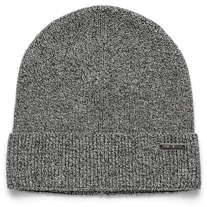 Revony 100% Cotton Men’s Skull Beanie – Soft, Structured, Everyday Comfort - color: Black and White