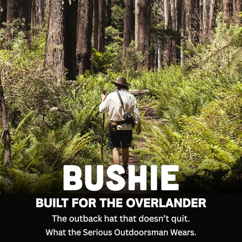 1035 Full Grain - Australian Cattle Leather Cowboy Hat - Foldable, Lightweight, Durable, Water Resistant - color: Brown, size: Medium
