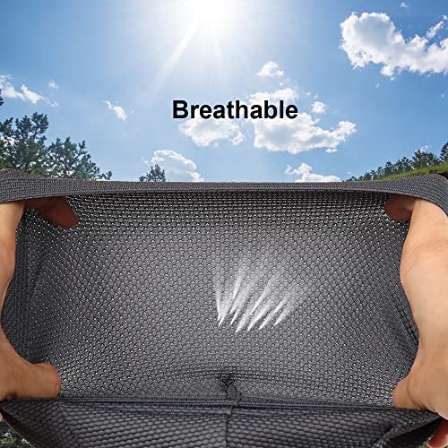 WTACTFUL Cooling Breathable Skull Cap Men Women, Sweat Wicking 1-2-4 Pack - color: #Black + Gray