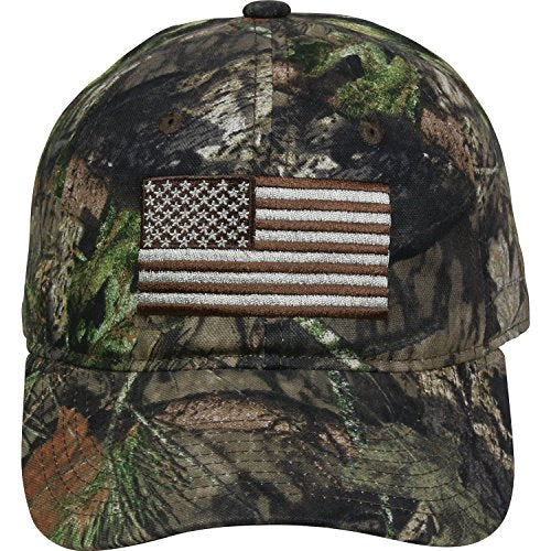 Outdoor Cap Men's Camouflage Americana Cap, One Size - color: Mossy Oak Country Mini