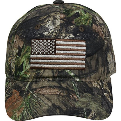 Outdoor Cap Men's Camouflage Americana Cap, One Size - color: Mossy Oak Country Mini