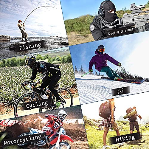 clothin Balaclava Face Mask, Ski Mask for Men Women, Full Face Mask Hood Tactical Skiing,Motorcycling,Winter Sports - color: Grey-summer