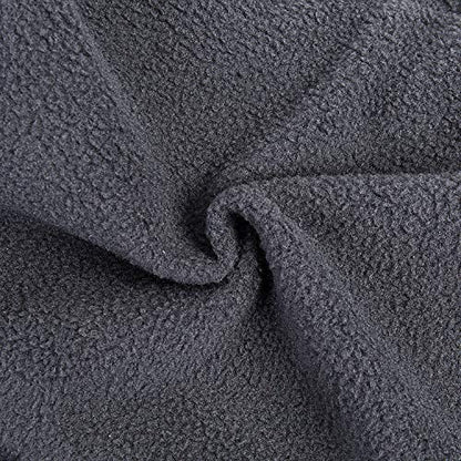 REDESS Winter Windproof Hat, Unisex Children Heavyweight Balaclava, Ski Mask with Thick Warm Fleece Face Cover - color: Dark Gray