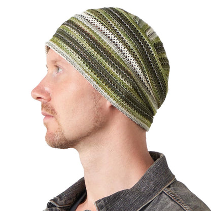CHARM Men Summer Beanie Knit - color: Khaki