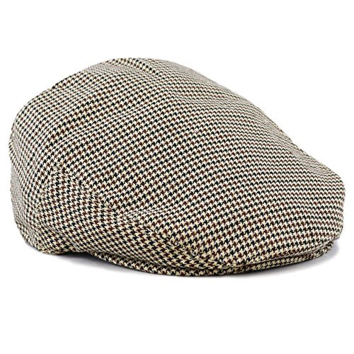 The Hat Depot Light Weight Classic Soft Ivy Newsboy Cap Flat Driving Golf Hat - color: 1834, size: X-Large