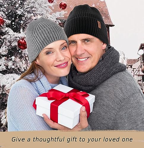 Wmcaps Winter Beanie for Men Women Fleece Lined Hat Warm Cuffed - color: Army Green