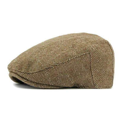 Idopy Men`s Classic Adjustable Ivy Irish Newsboy Golf Cap Hat - color: 267 Brown
