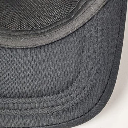12 Pack Sublimation Hats for Men Blank Trucker Hats Bulk Snapback Mesh Women Baseball Caps DIY Custom 18 Colors - color: Pure Black