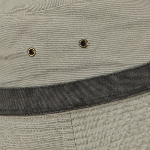 e4Hats.com Big Size Reversible Bucket Hats - color: Putty Black, size: X-Large-XX-Large