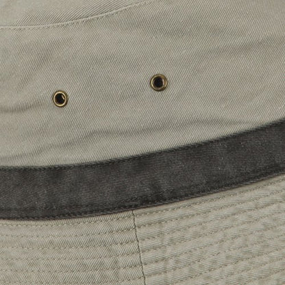 e4Hats.com Big Size Reversible Bucket Hats - color: Putty Black, size: X-Large-XX-Large