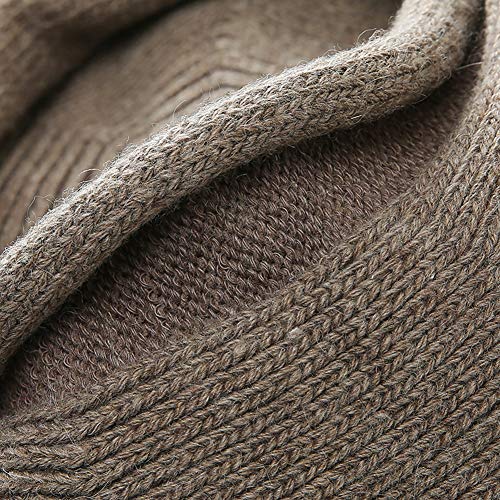 French Style Beret Hat for Women Winter Fall Knit Artist Hats Classic Solid Color Beanie Hat - color: Khaki