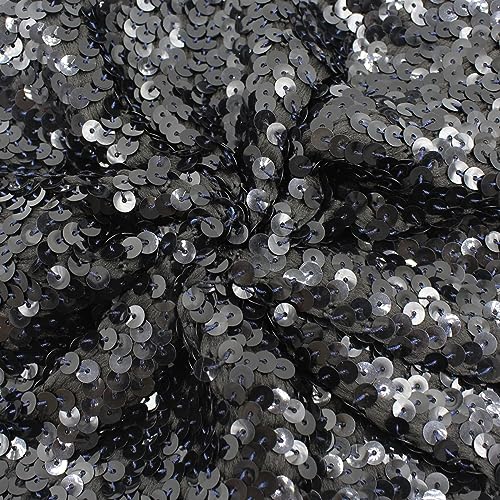 JUMISEE Sparkly Sequin Berets for Women Girls Fashion Beanie Hat Costume Accessories for Festival Party Dance - color: Black