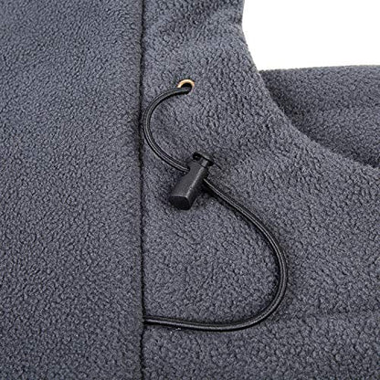 REDESS Winter Windproof Hat, Unisex Children Heavyweight Balaclava, Ski Mask with Thick Warm Fleece Face Cover - color: Dark Gray