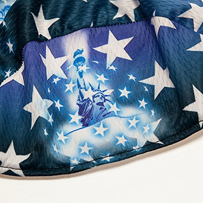 Weimostar Polyester Men Cycling Bike Bicycle Cap MTB Hat Sweat Wicking - color: Liberty
